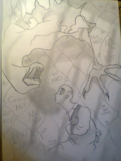 Рисунки: Страх